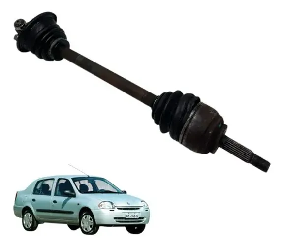 Semi Eixo Homocinetica Lado Esquerdo Renault Clio 1.0 16v 2001 2002 2003 2004 2005 2006