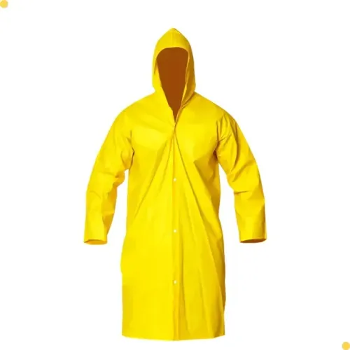 Capa De Chuva Pvc Forrada Amarela EG/GG Brascamp