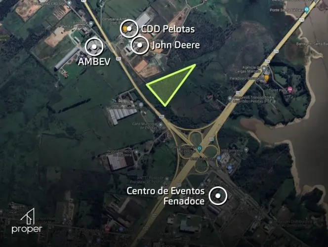 Terreno na Região do Distrito Industrial - Pelotas/RS