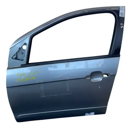 Porta Fiat Grand Siena 2014 / 2015 Dianteira Esquerda Cinza