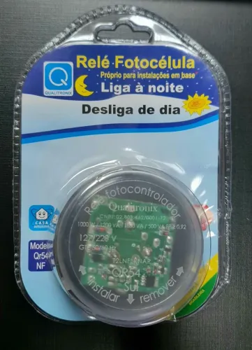 Relé Fotocélula Qualitronix QR54NF *2 peças*