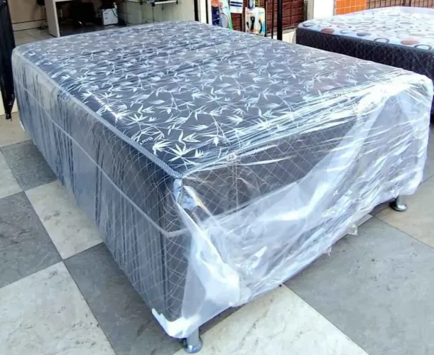 Cama box molas ensacadas 
