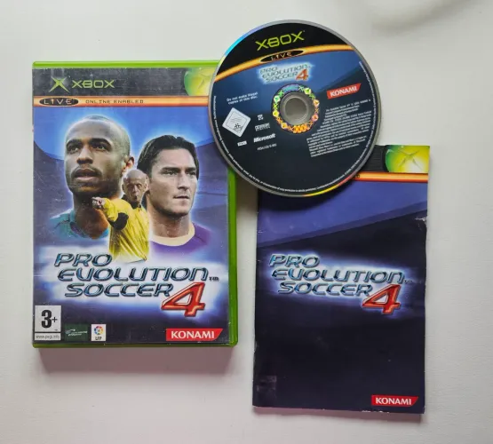 Pro Evolution Soccer 4 Xbox original fisico