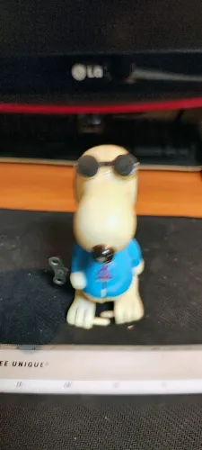 Vintage , Snoopy a corda década 60