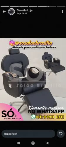 Cadeira polly reclinável com elevação nas pernas 