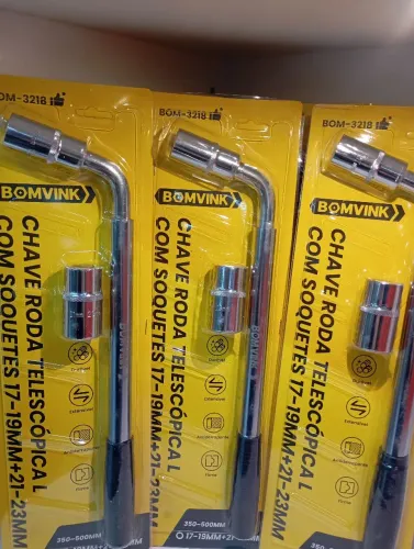 ? Chave de Roda Telescópica BOMVINK com Soquetes