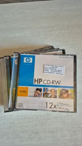 Lote de 7 CD-RW