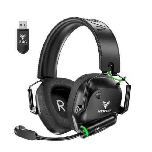 Fone de Ouvido Headset Gamer Sem Fio Wireless USB Bluetooth