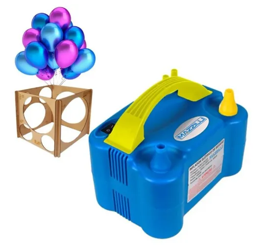 Bomba de Encher Balões Elétrica inflador bexiga - Mazilli