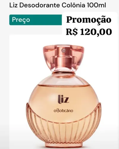 Liz o Boticário 