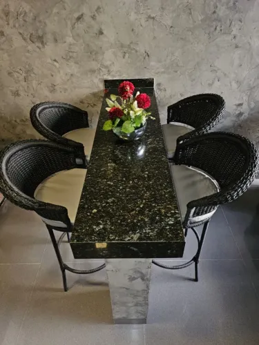 Banquetas de fibra sintética 