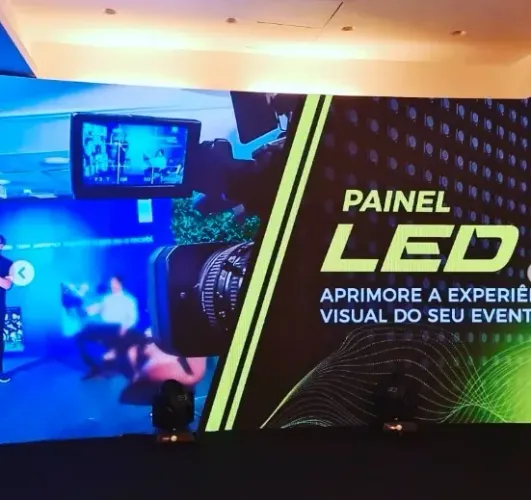 PAINEL DE LED CURVO P2.9MM INDOOR 50X50CM