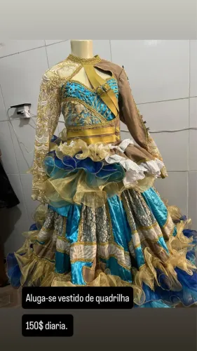 ALUGO VESTIDO DE QUADRILHA