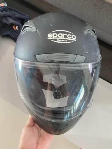 Capacete sparco club x1 preto