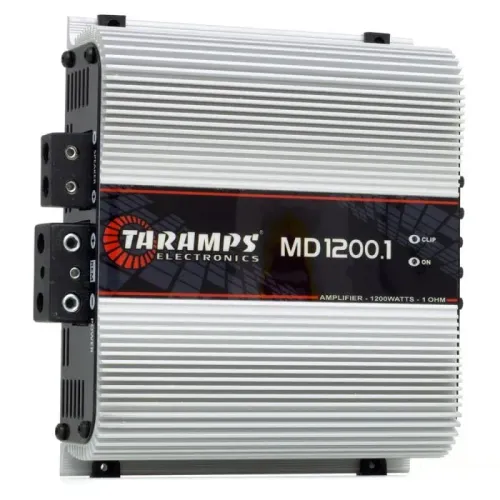 Amplificador Taramps MD 1200.1 1200 Watts RMS 1 Ohm