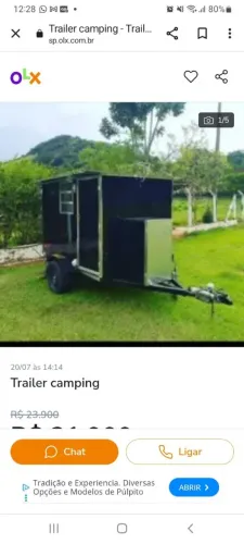 Trailer carretinha camping