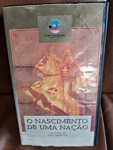 Raríssima Fita VHS "O nascimento de uma nação" 