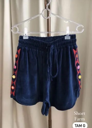 Short Farm Azul 