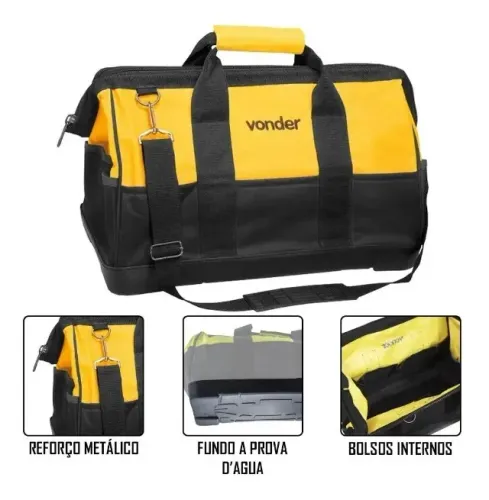BOLSA EM LONA 400X200X300MM VONDER C/22BOLSOS