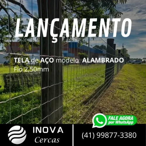 Tela de aço super resistente para cercas modelo alambrado