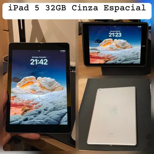 iPad 5ª Geração 32GB Wi-Fi Preto