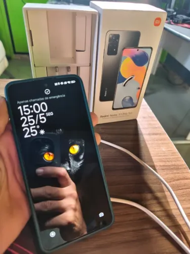 Xiaomi Redmi Note 11 Pro 5G 6GB 128GB Cinza Grafite Versão Global Padrão da UE Smartphone 