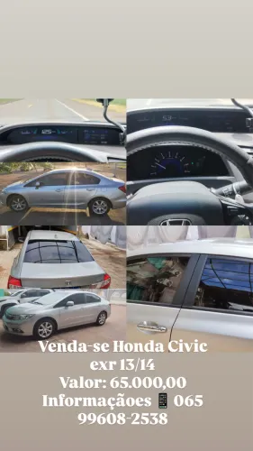 Honda Civic Sedan EXR 2.0 Flexone 16V Aut. 4P 2014