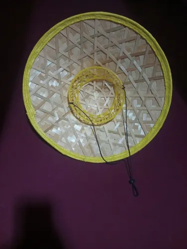 Chapéu de bambu Novo
