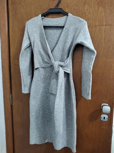 vestido em tricô 