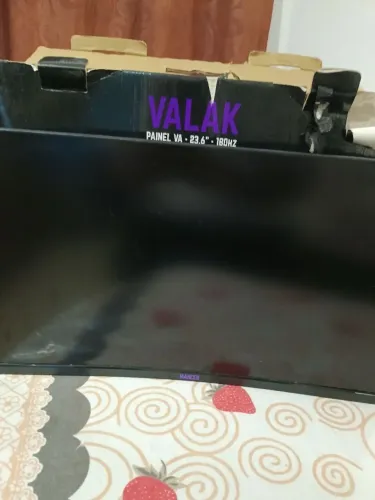 Monitor Mancer Valak 180hz com defeito - metade da tela não gera mais imagem