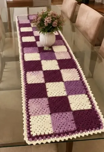 Passadeira de crochê 
