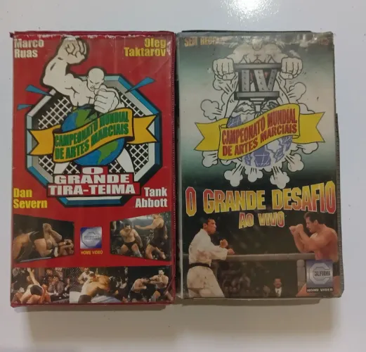 Campeonato Mundial de Artes Marciais 2 fitas Vhs