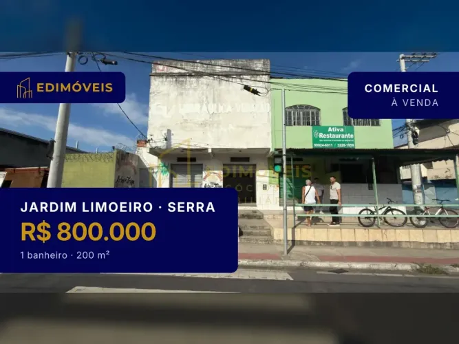 Jardim Limoeiro | Prédio comercial com 200 m², localização estratégica