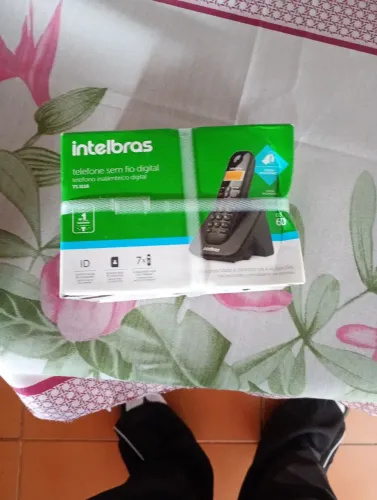 Telefone sem fio Intelbras novo 100 reais