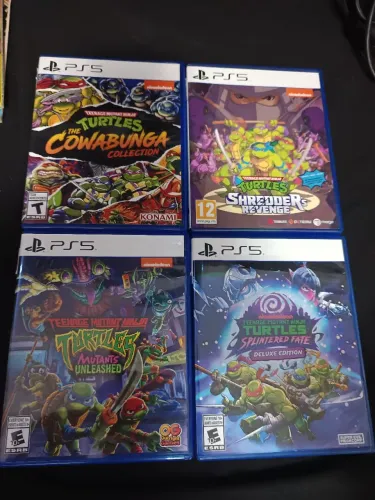 Combo Jogos Turtles PS5