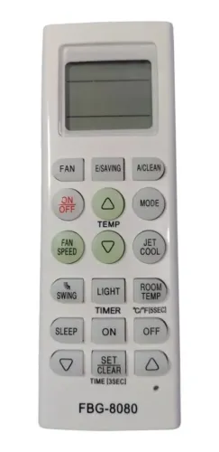 Controle Para Ar Condicionado Split Inverter Quente Frio Compativel Com LG - Novo