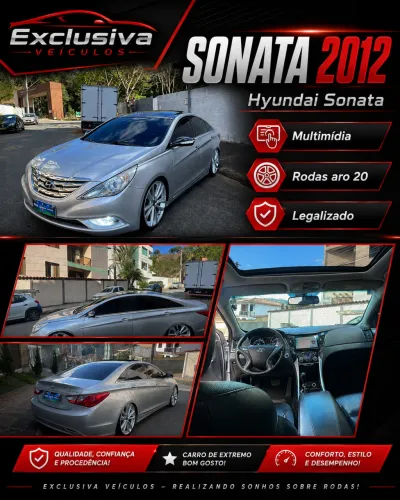 Hyundai Sonata 2.4 16V 182cv 4P Aut. 2012
