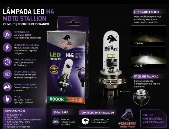 Lâmpada LED H4