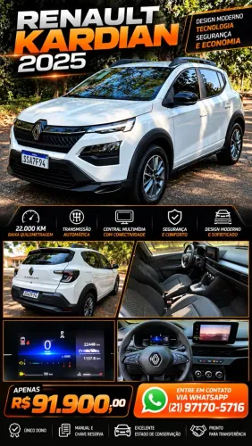 Renault Kardian Evolut. Flex 1.0 TB 12V 5P Aut. 2025
