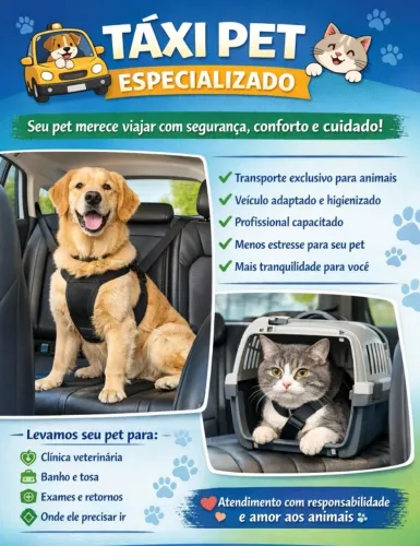 Táxi Pet Especializado ?