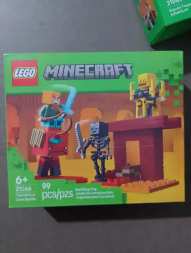 Lego Minecraft The Nether Lava Battle