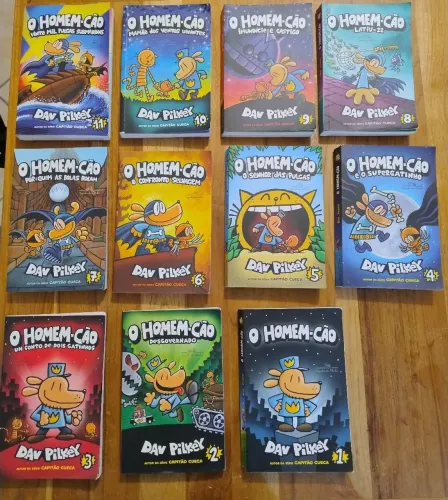 Coleção livro homem cão