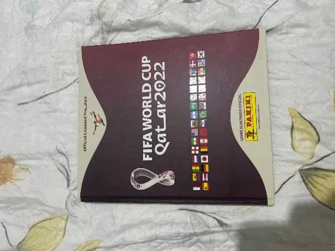 Álbum da copa 2022 completo