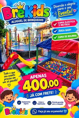 Aluguel de brinquedos
