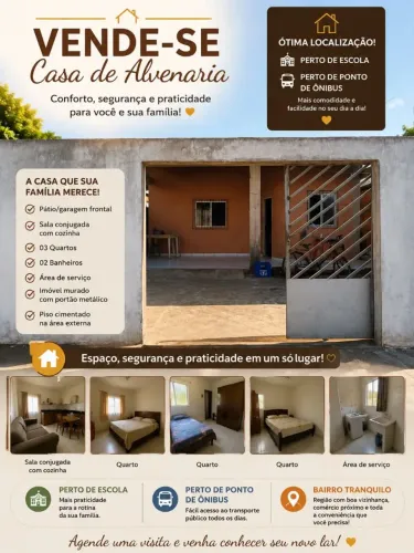 Vendo casa localizada no bairro parque dos Buritis