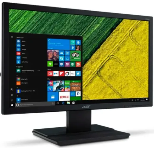 Monitor Acer 20p LED Widescreen Preto
