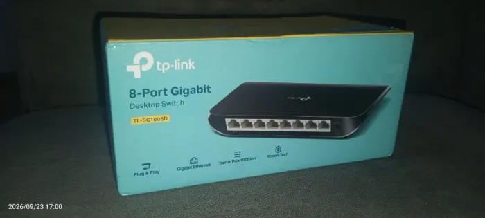 Switch Gigabit 8 Portas TP-Link TL-SG1008D