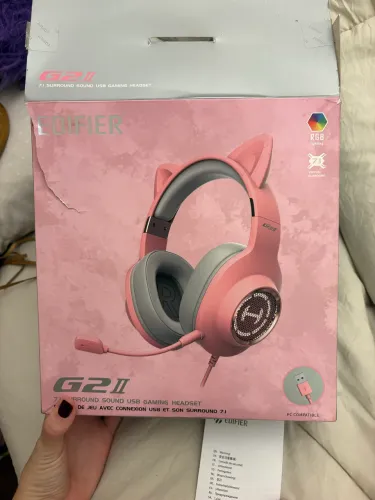 Edifier Gatinho Rosa