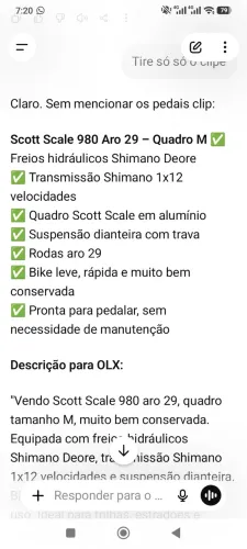 Bike scott