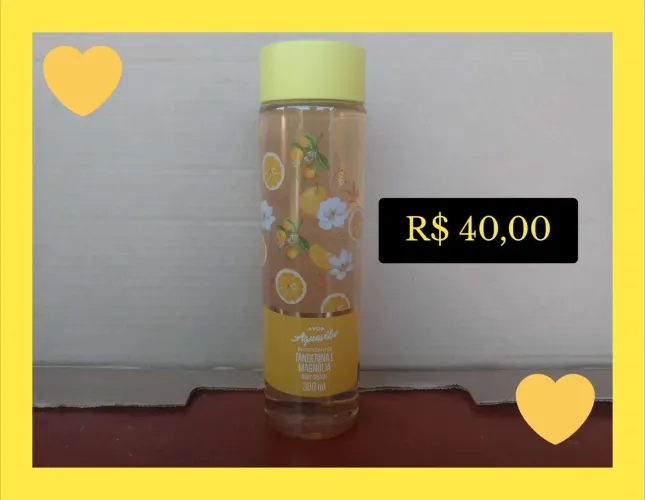Body splash tangerina e magnólia 300ml